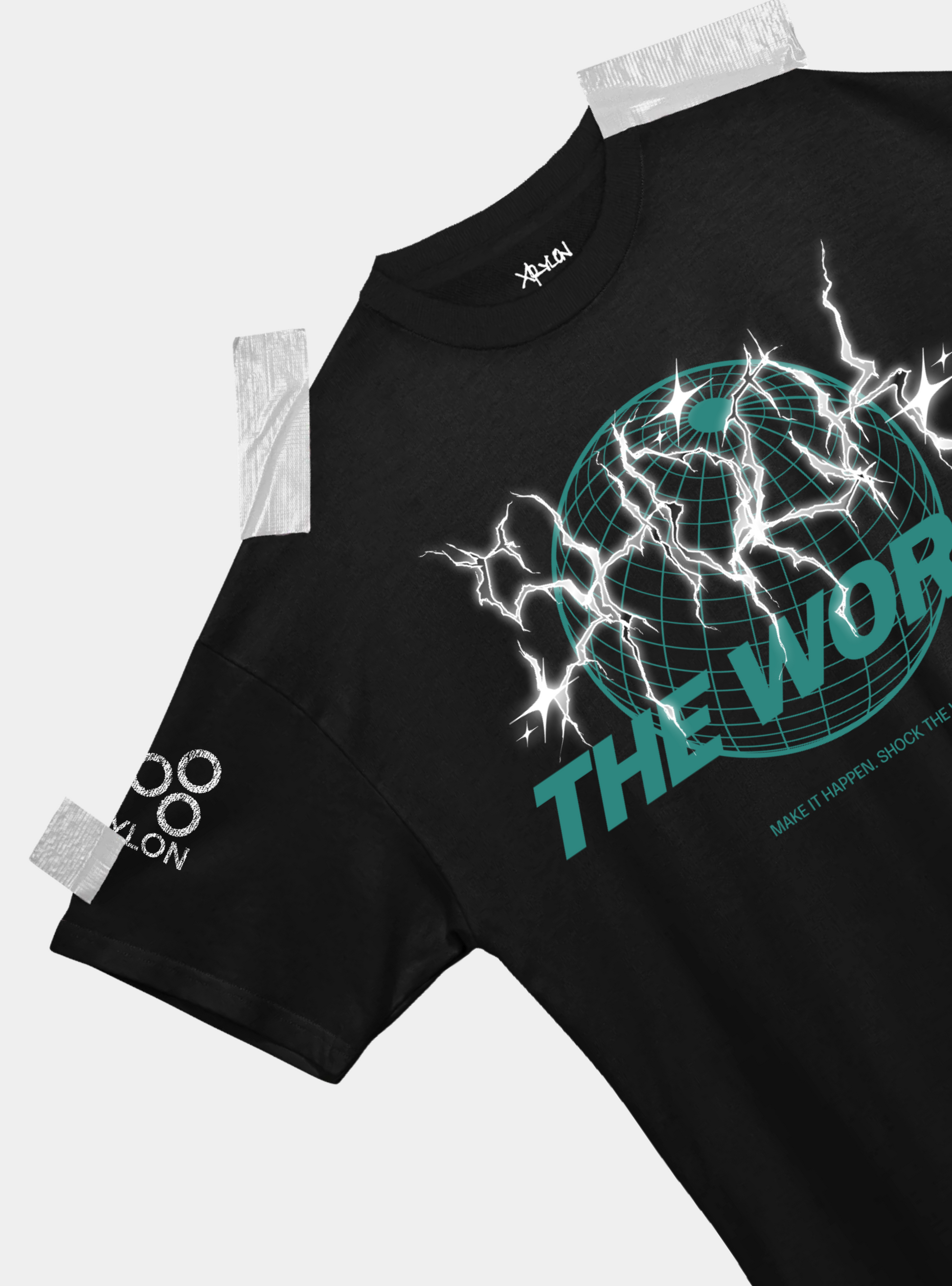 Premium Heavy Tee – Shock The World
