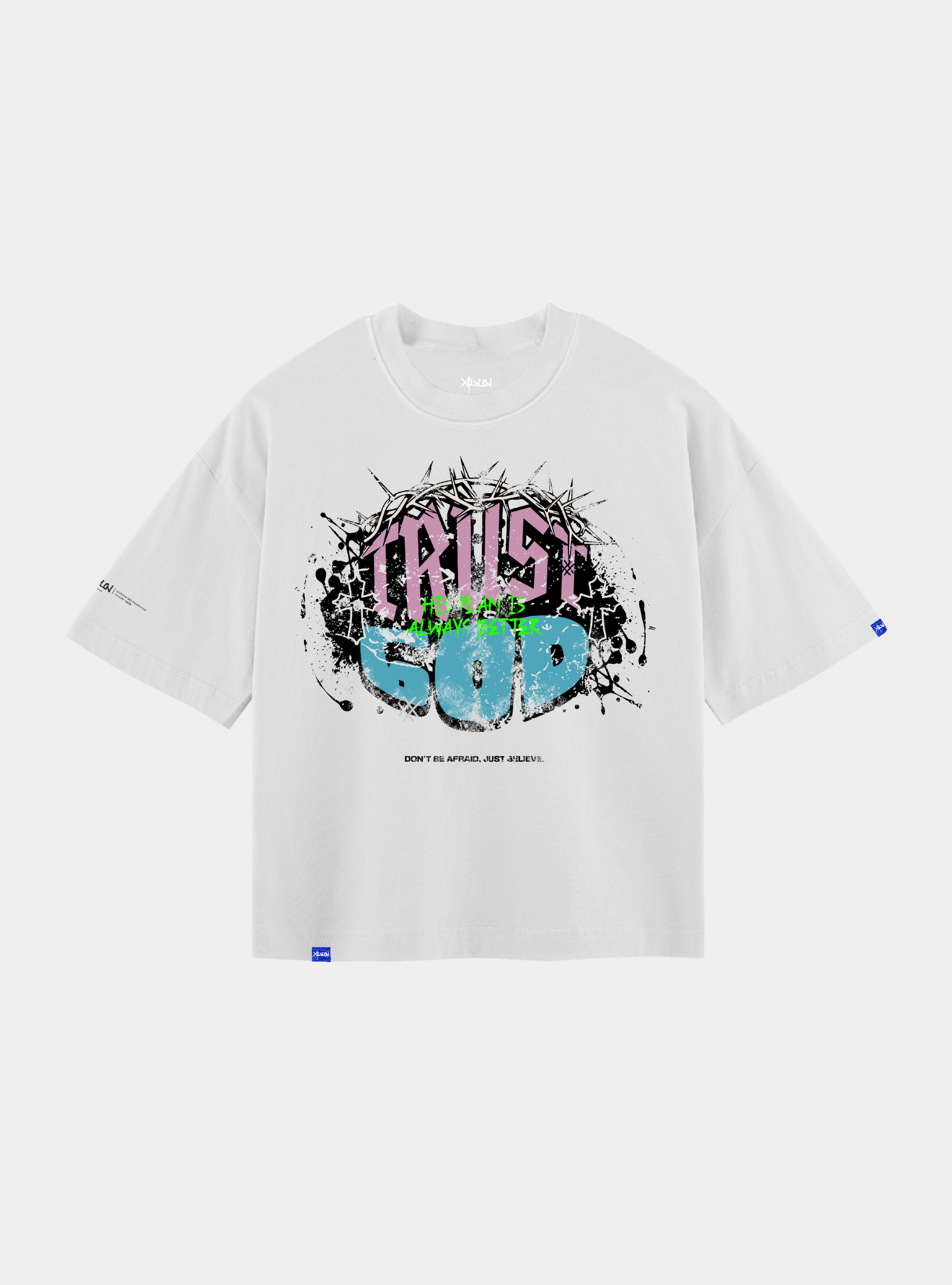 Boxy Vintage Tee – Trust God