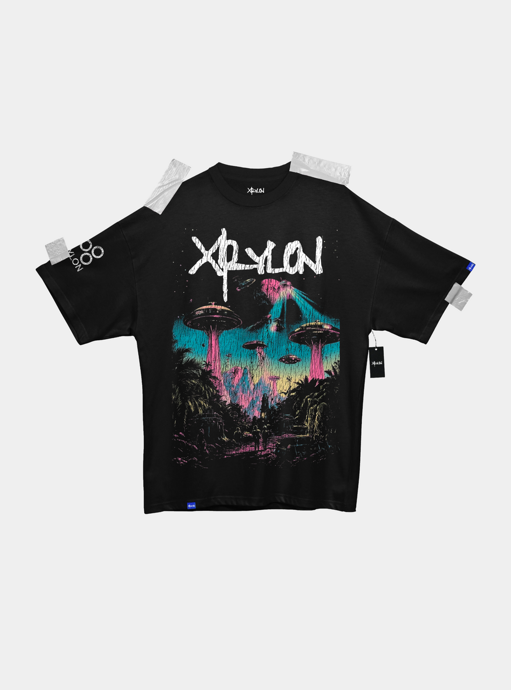 Premium Heavy Tee – Cosmic Invasion