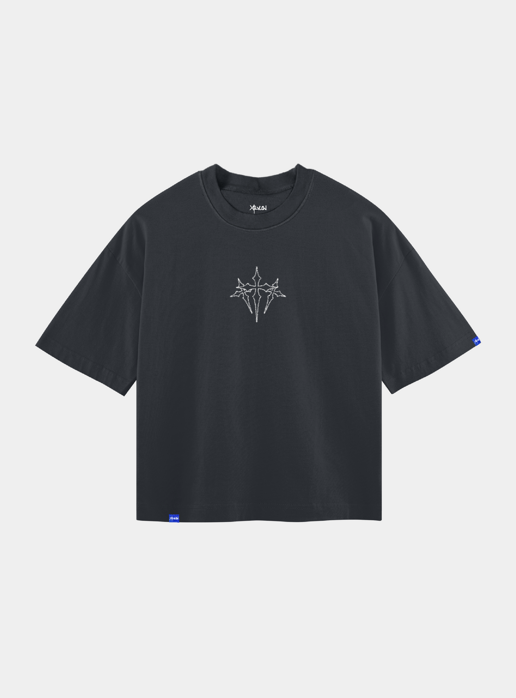 Boxy Vintage Tee – Gothic