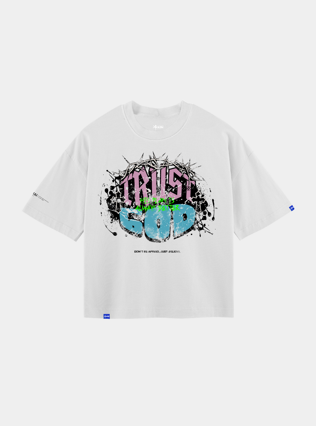 Boxy Vintage Tee – Trust God