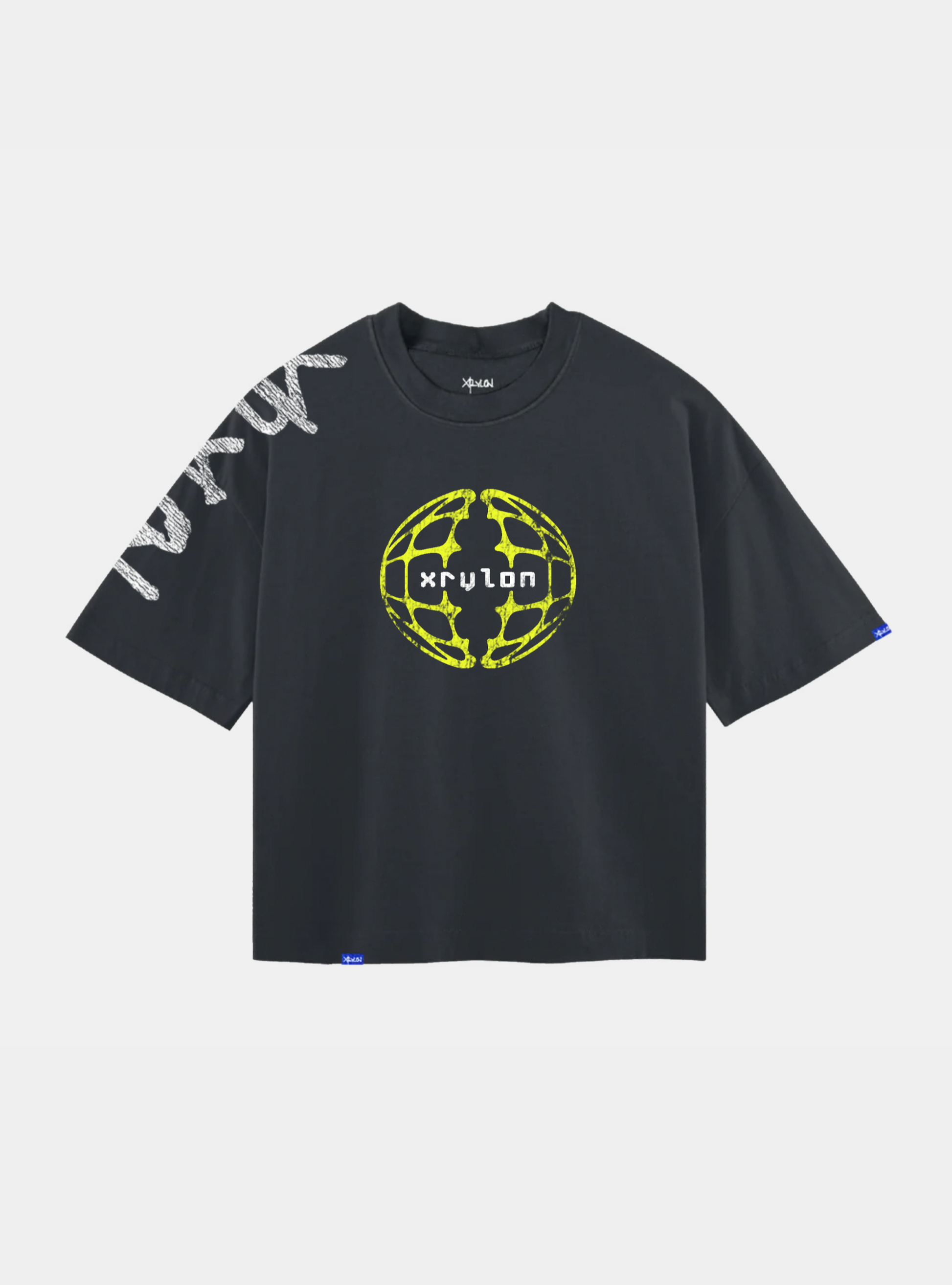 Boxy Vintage Tee – Y2K Logo