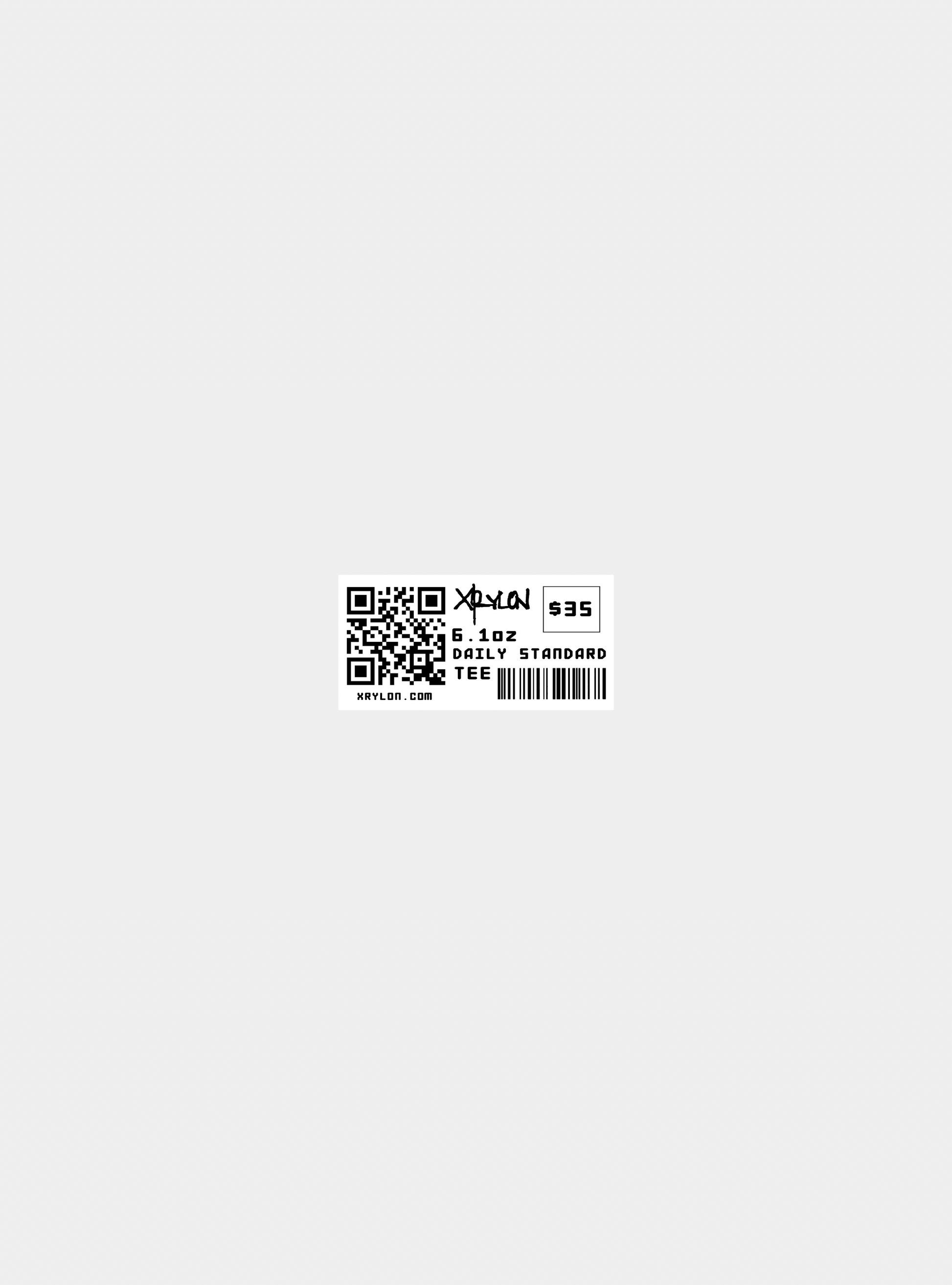 Daily Standard Tee – Y2K Logo